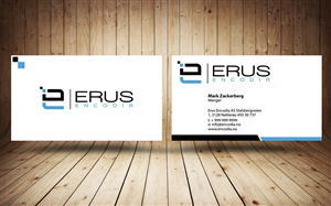 Business Card Design by Stylez Designz for Erus Encodia AS | Design: #5600439