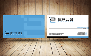 Business Card Design by Stylez Designz for Erus Encodia AS | Design: #5649508