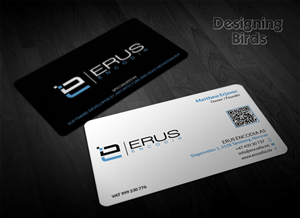 Business Card Design by Designing Birds for Erus Encodia AS | Design #5502231