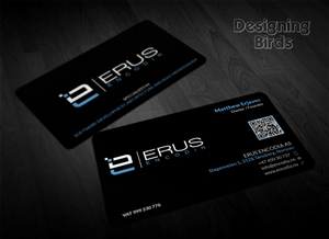 Business Card Design by Designing Birds for Erus Encodia AS | Design: #5502275