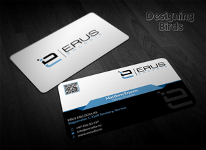 Business Card Design by Designing Birds for Erus Encodia AS | Design: #5503883