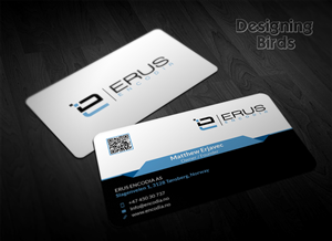 Business Card Design by Designing Birds for Erus Encodia AS | Design: #5539141