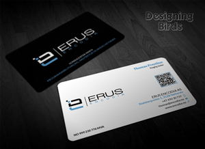 Business Card Design by Designing Birds for Erus Encodia AS | Design: #5685144