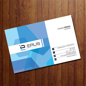 Business Card Design by laurenebf for Erus Encodia AS | Design: #5539891