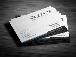 Business Card Design by HYPdesign for Erus Encodia AS | Design: #5497857