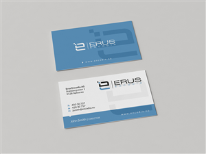 Business Card Design by HYPdesign for Erus Encodia AS | Design: #5499895