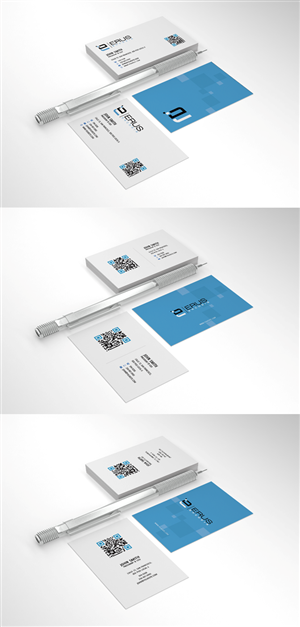 Business Card Design by Sarah Mathews for Erus Encodia AS | Design: #5540341