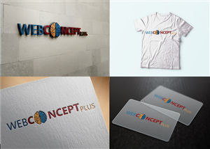 Logo Design by Unique Art for WEBCONCEPT PLUS Inc. | Design: #5540995