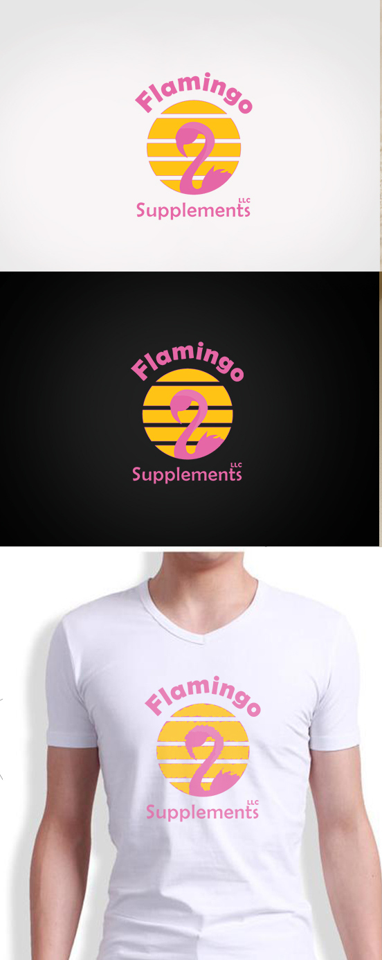 Logo Design by Gentle Spring Rain for Flamingo Supplements LLC | Design #5544017