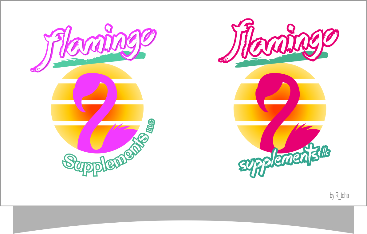 Logo Design by r-toha for Flamingo Supplements LLC | Design #5545115