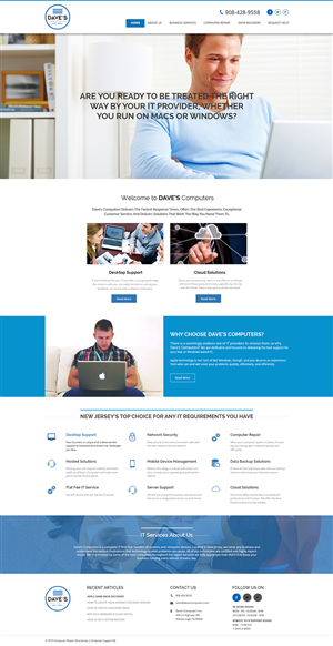 Diseño Wordpress por ThemeDesk Technology para David Molnar | Diseño #5520207