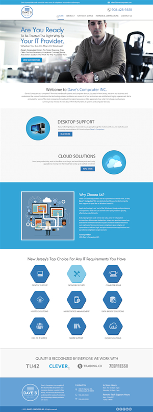 Wordpress Design by Anooshaa for David Molnar | Design: #5527286