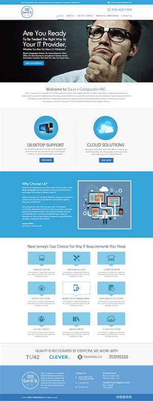 Wordpress Design by Anooshaa for David Molnar | Design: #5527379
