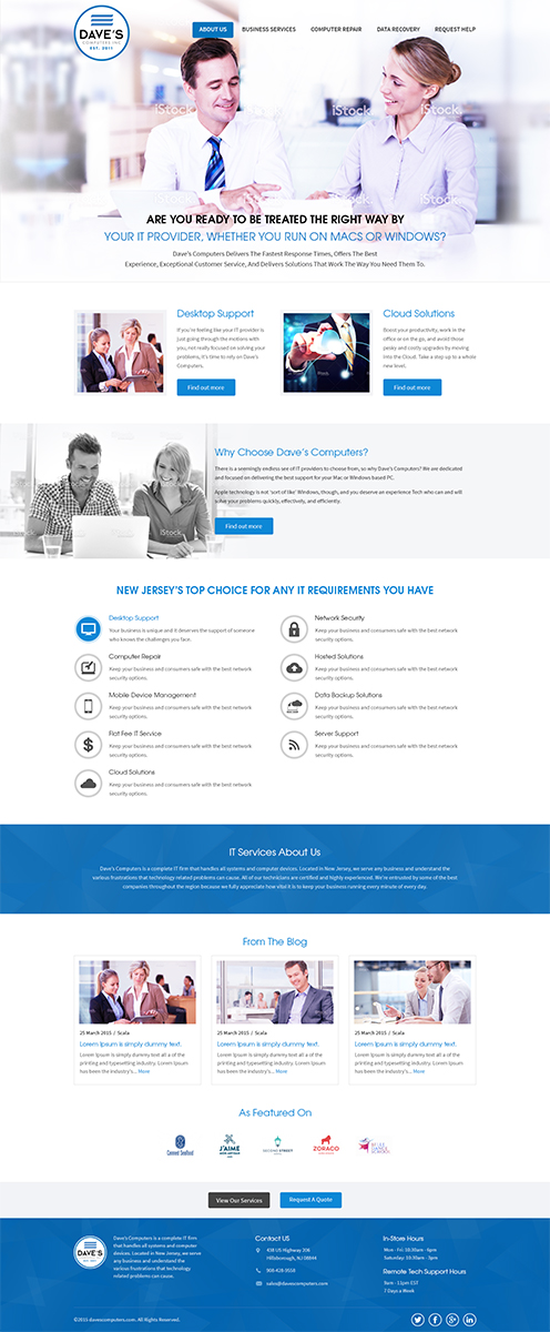 Diseño Wordpress por Mayank Patel para David Molnar | Diseño #5516590