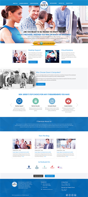 Wordpress Design by Mayank Patel for David Molnar | Design: #5527105