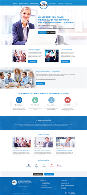 Wordpress Design by Mayank Patel for David Molnar | Design: #5527126