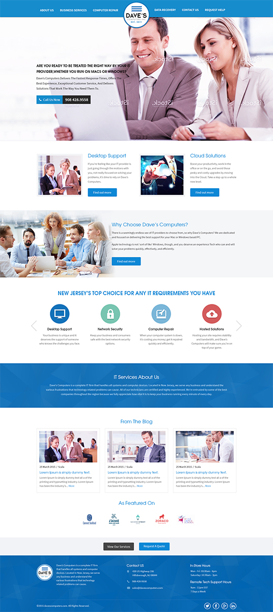 Design Wordpress par Mayank Patel pour David Molnar | Design #5527134