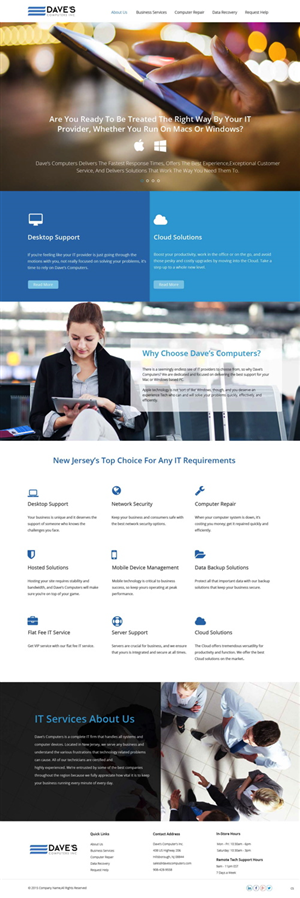 Wordpress Design by pb for David Molnar | Design: #5521817