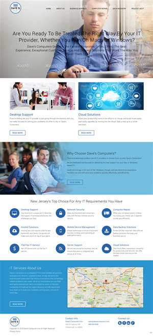 Wordpress Design by pb for David Molnar | Design: #5521820