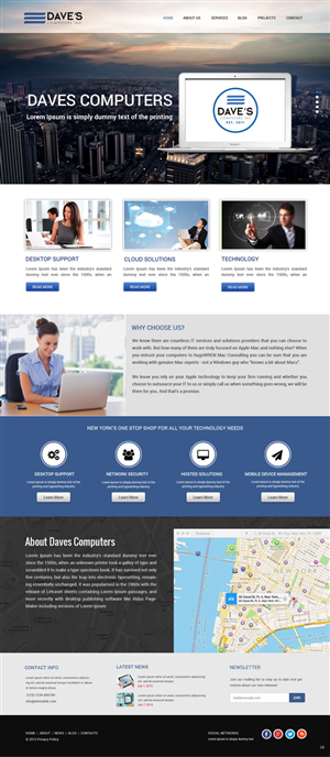 Diseño Wordpress por pb para David Molnar | Diseño #5521832