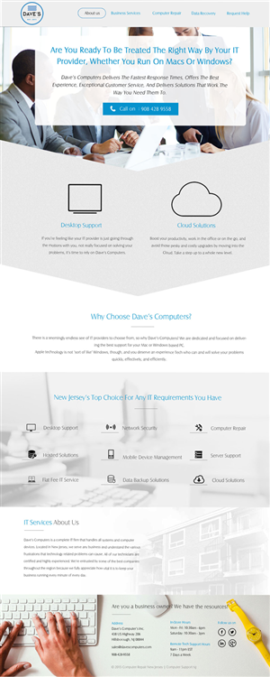 Wordpress Design by rightway for David Molnar | Design: #5513351