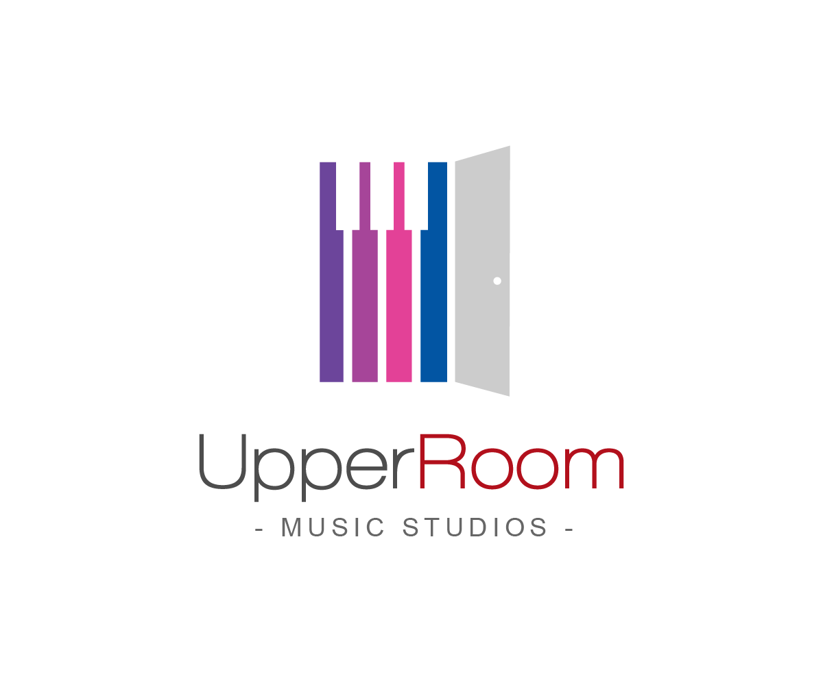 Colorful, Bold, Teacher Logo Design for Upper Room Music Studios by