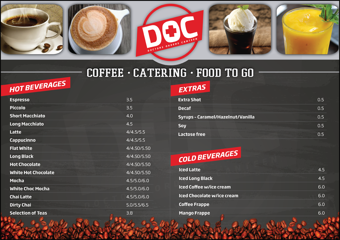 Menu Design by _jrc for this project | Design #5502663