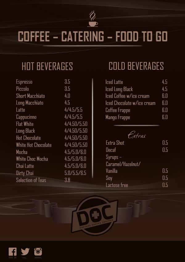 Menu Design by notskie for this project | Design #5510100