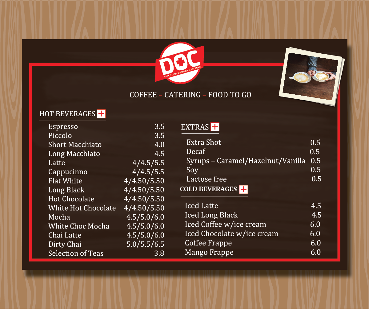 Menu Design by designerk for this project | Design #5505427
