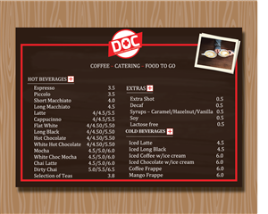 Design de Menu par designerk pour ce projet | Design : #5505427