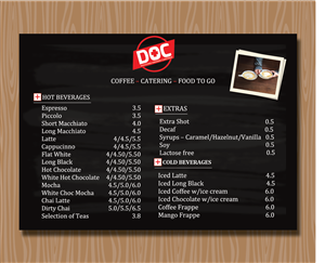 Design de Menu par designerk pour ce projet | Design : #5505601