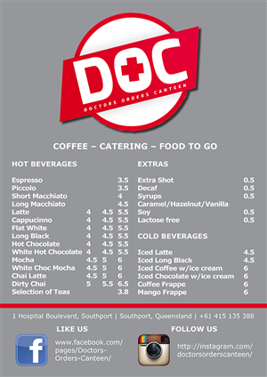 Design de Menu par tiffbutler pour ce projet | Design : #5502394