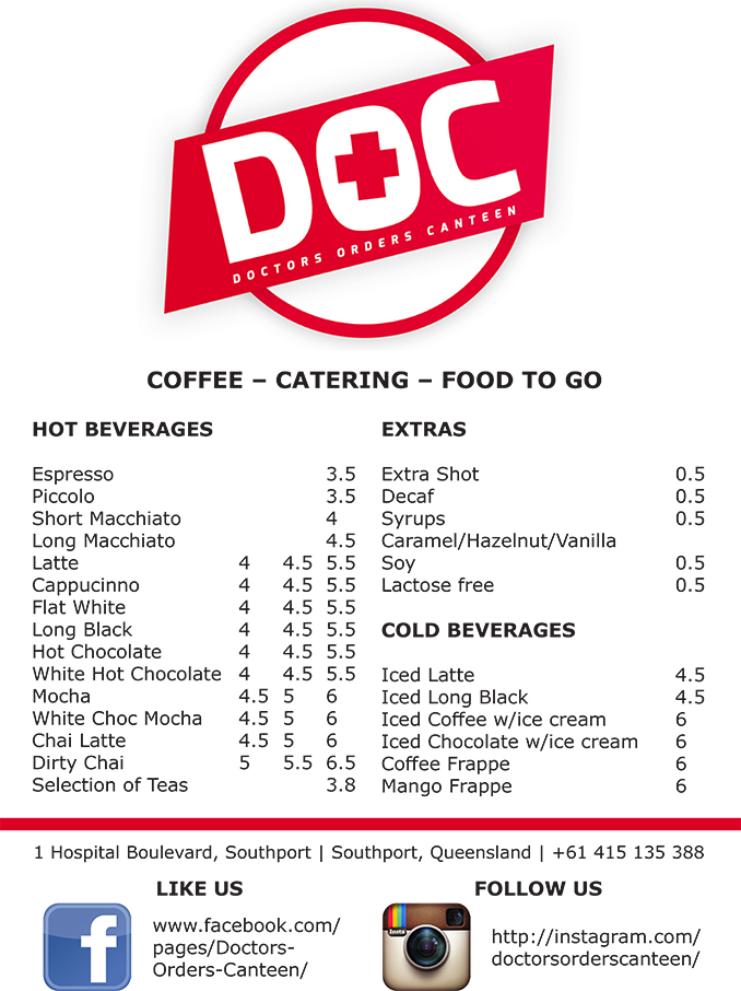 Menu Design by tiffbutler for this project | Design #5502395