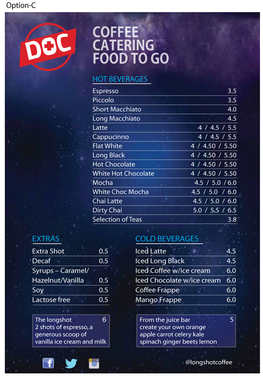 Menu Design by azmal007 for this project | Design #5515241