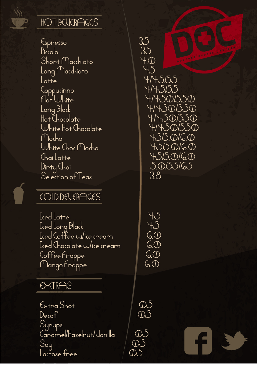Menu Design by Laleh for this project | Design #5506254