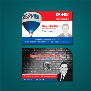 Daniel Burfein Properties Card | Business Card Design by Eggo May P