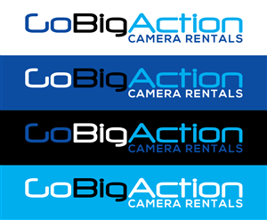 Logo Design by theK for Go Big Action Camera Rentals | Design: #5504500
