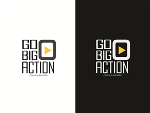 Logo Design by Zenox Blue for Go Big Action Camera Rentals | Design: #5569882