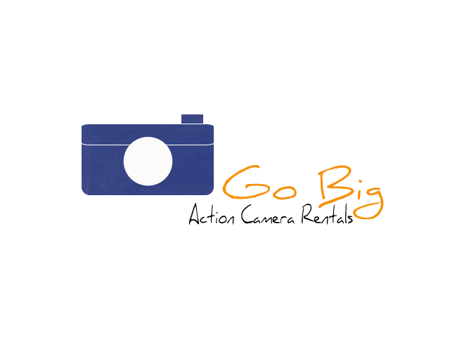 Logo Design by BC Designs for Go Big Action Camera Rentals | Design #5514802