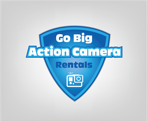Logo Design by i Design for Go Big Action Camera Rentals | Design #5555470