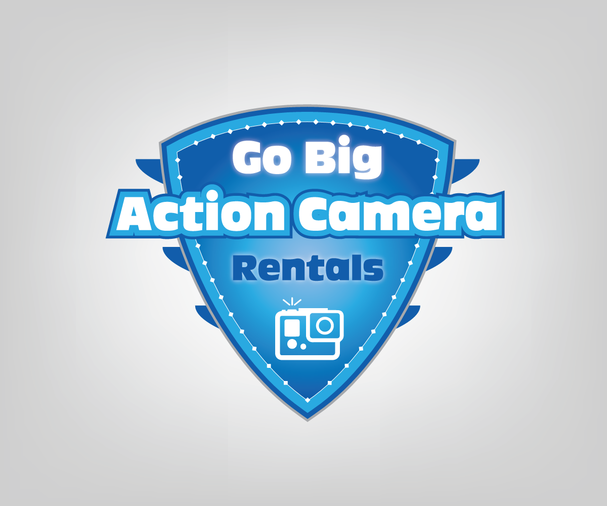 Logo Design by i Design for Go Big Action Camera Rentals | Design #5555975