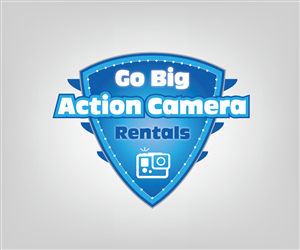 Logo Design by i Design for Go Big Action Camera Rentals | Design: #5555975