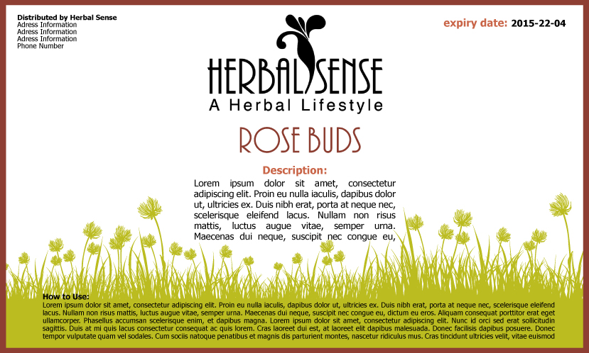 Sticker Design by RedOne22 for Herbal Sense Pte Ltd | Design #5569314