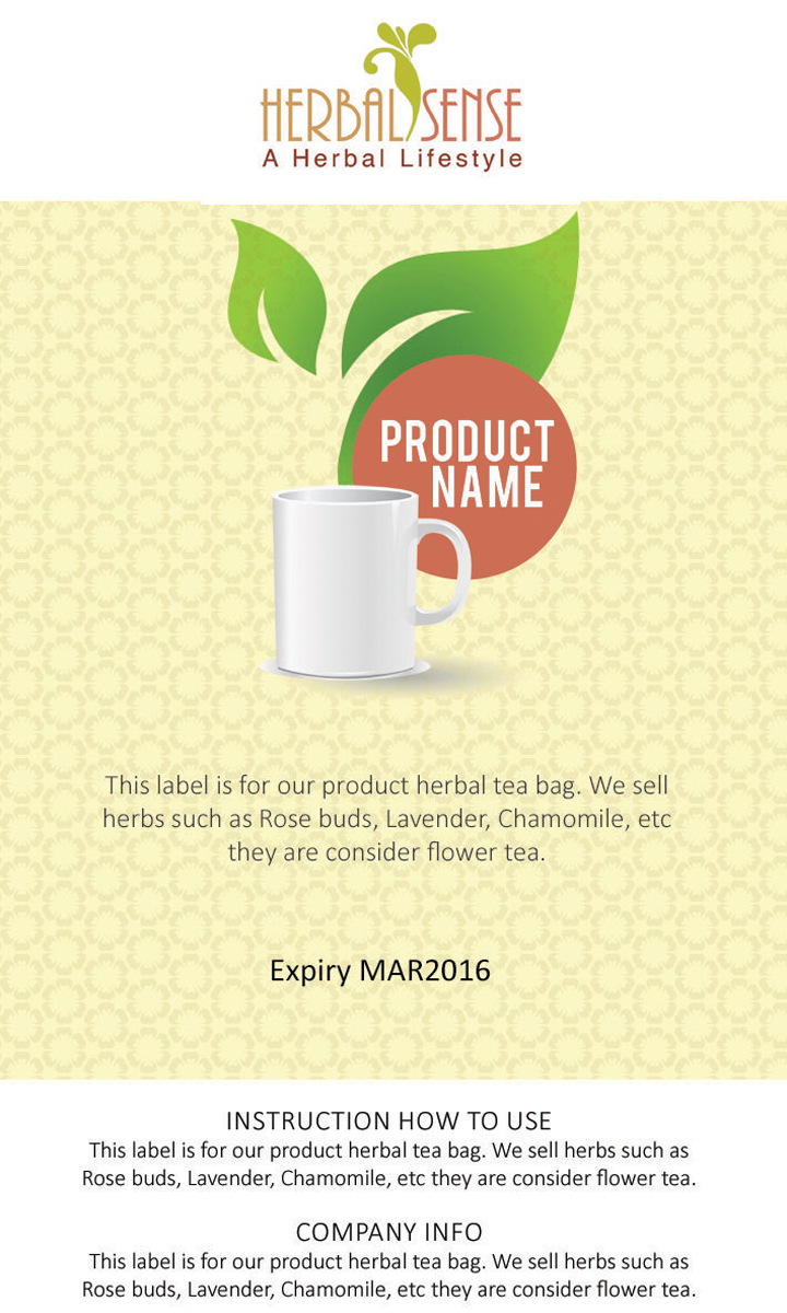Sticker Design by roopaljain for Herbal Sense Pte Ltd | Design #5521065