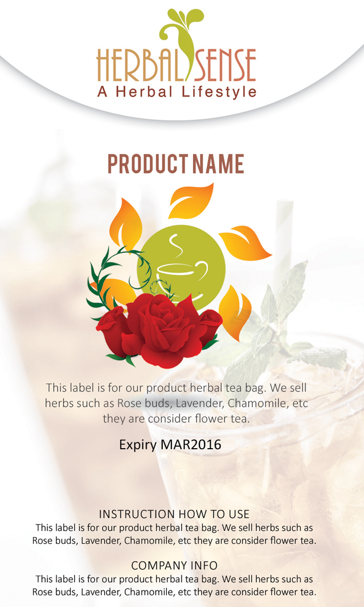 Sticker Design by roopaljain for Herbal Sense Pte Ltd | Design #5521100