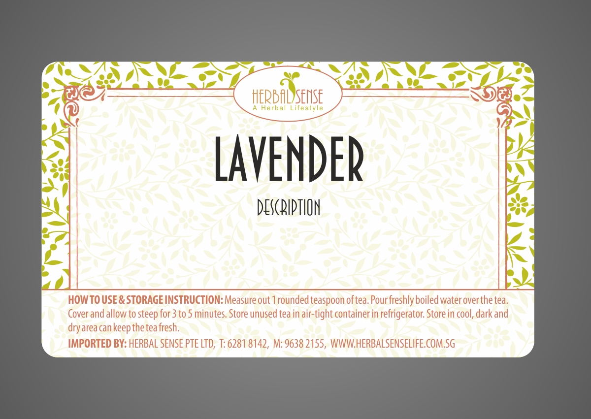 Sticker Design by Maestroto for Herbal Sense Pte Ltd | Design #5596960