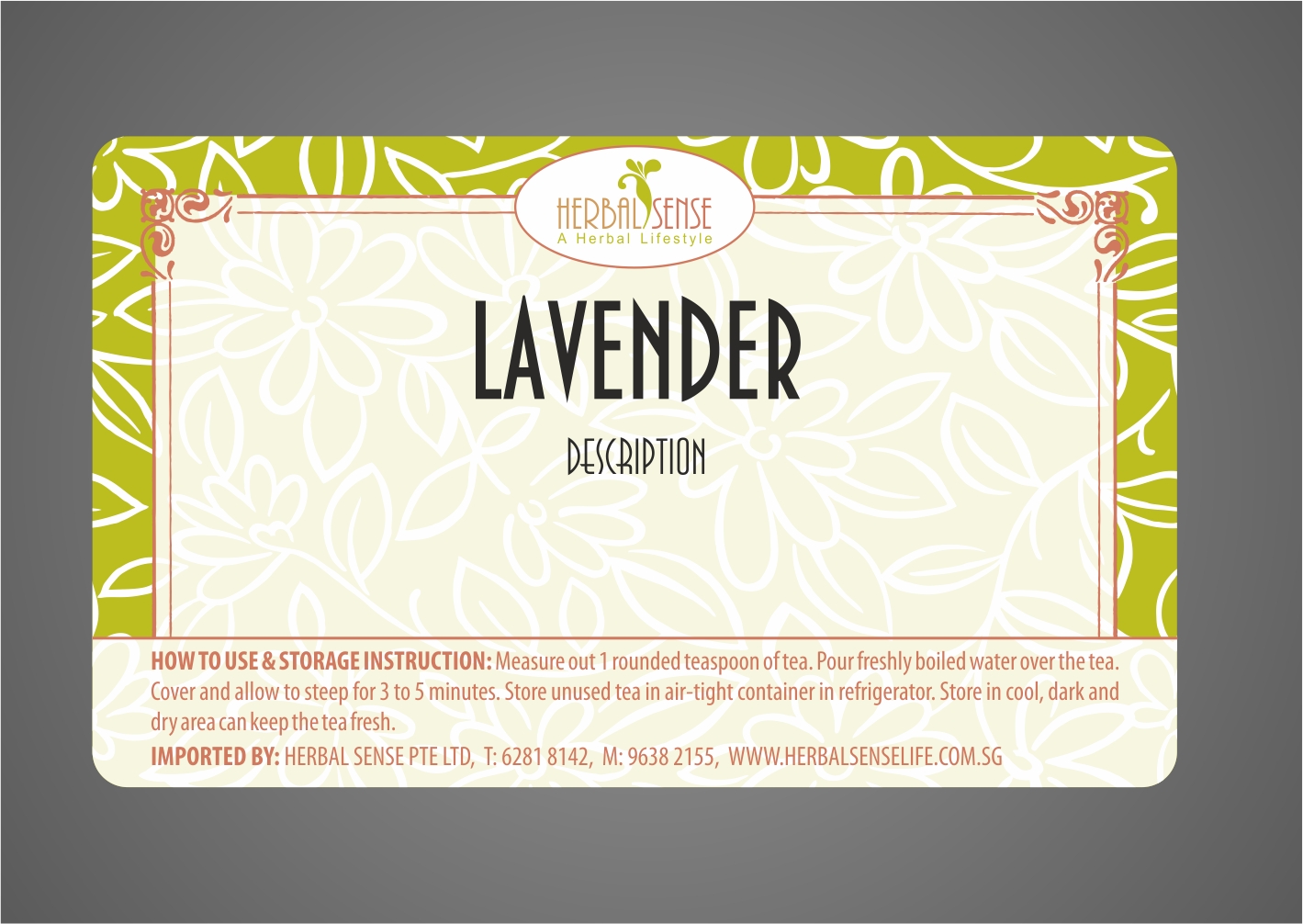 Sticker Design by Maestroto for Herbal Sense Pte Ltd | Design #5596971