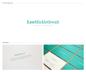 Logo Design by VisualFlava for Lee Micklethwait (York) Ltd | Design: #5588930