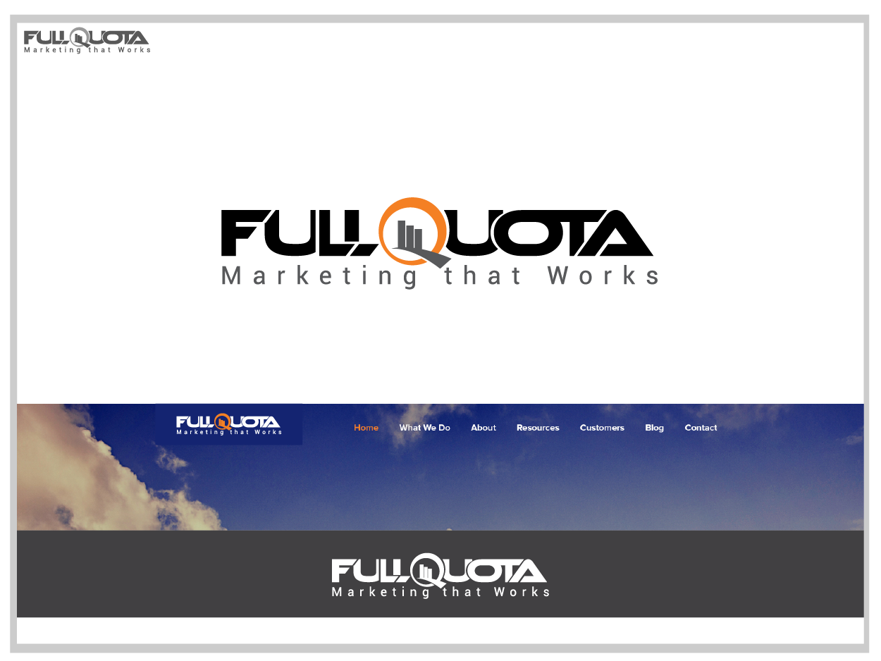 Logo Design by vhey for FullQuota | Design #1687372