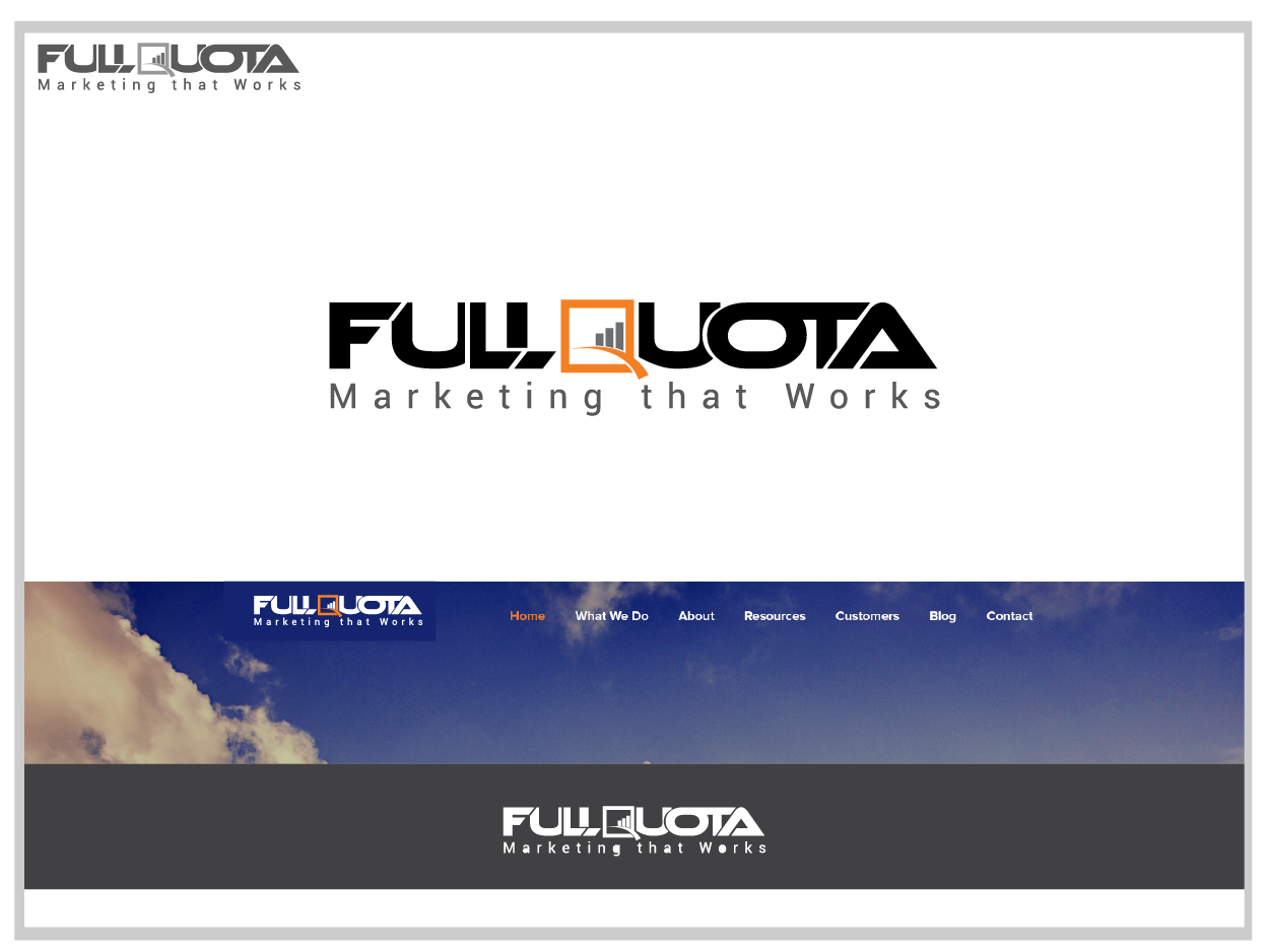 Logo Design by vhey for FullQuota | Design #1687524